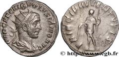 Roman coins VOLUSIAN Type : Antoninien  Date : 251  Mint name / Town : Rome  Metal : billon  Millesimal fineness : 350  ‰ Diameter : 20,5  mm Orientation dies : 1  h. Weight : 3,50  g. Rarity : R2  Ob