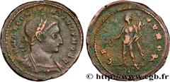 Roman coins CONSTANTINE I THE GREAT Type : Follis ou nummus  Date : 307-308  Mint name / Town : Londres  Metal : copper  Diameter : 28  mm Orientation dies : 6  h. Weight : 8,63  g. Rarity : R1  Obver