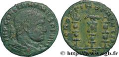 Roman coins CONSTANTINE I THE GREAT Type : Follis ou nummus  Date : 312-313  Mint name / Town : Rome  Metal : copper  Diameter : 21,5  mm Orientation dies : 11  h. Weight : 4,07  g. Rarity : R1  Offic