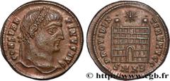 Roman coins CONSTANTINE I THE GREAT Type : Centenionalis ou nummus  Date : 324-325  Mint name / Town : Cyzique  Metal : copper  Diameter : 19,5  mm Orientation dies : 12  h. Weight : 3,28  g. Officine