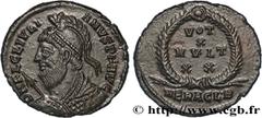 Roman coins JULIAN II THE PHILOSOPHER Type : Maiorina ou nummus  Date : 362-363  Mint name / Town : Héraclée  Metal : copper  Diameter : 19,5  mm Orientation dies : 6  h. Weight : 3,35  g. Officine : 