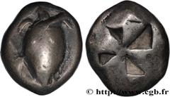 Greek Coins AEGINA - AEGINA ISLAND - AEGINA Type : Statère  Date : c. 525-475 AC.  Mint name / Town : Égine, Aegina  Metal : silver  Diameter : 21  mm Weight : 12,22  g. Rarity : R1  Obverse legend : 