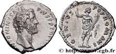 Roman coins ANTONINUS PIUS Type : Denier  Date : 141  Mint name / Town : Rome  Metal : silver  Millesimal fineness : 900  ‰ Diameter : 17,5  mm Orientation dies : 6  h. Weight : 3,36  g. Officine : 3e