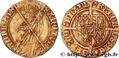 World coins FLANDERS - COUNTY OF FLANDERS - CHARLES THE BOLD Type : Florin d'or de Bourgogne  Date : (1467-1474)  Date : n.d.  Mint name / Town : Bruges  Quantity minted : 383900  Metal : gold  Milles