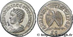 Provincial Coins OTACILIA SEVERA Type : Tétradrachme syro-phénicien  Date : 245  Mint name / Town : Antioche, Syrie, Séleucie et Piérie  Metal : billon  Diameter : 28,00  mm Orientation dies : 6  h. W