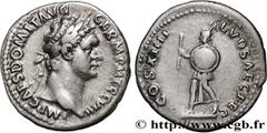 Roman coins DOMITIANUS Type : Denier  Date : 88  Mint name / Town : Rome  Metal : silver  Millesimal fineness : 900  ‰ Diameter : 19,5  mm Orientation dies : 6  h. Weight : 3,39  g. Rarity : R2  Obver