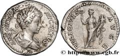 Roman coins CARACALLA Type : Denier  Date : 201  Mint name / Town : Rome  Metal : silver  Millesimal fineness : 550  ‰ Diameter : 19  mm Orientation dies : 1  h. Weight : 3,23  g. Obverse legend : ANT