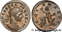 Roman coins AURELIAN Type : Antoninien  Date : printemps 274  Mint name / Town : Milan  Metal : billon  Millesimal fineness : 50  ‰ Diameter : 23  mm Orientation dies : 1  h. Weight : 4,23  g. Rarity 