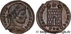 Roman coins CONSTANTINE I THE GREAT Type : Centenionalis ou nummus  Date : 325-326  Mint name / Town : Trèves  Metal : copper  Diameter : 18  mm Orientation dies : 6  h. Weight : 3,33  g. Officine : 1