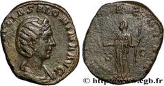 Roman coins SALONINA Type : Sesterce  Date : 257  Mint name / Town : Rome  Metal : copper  Diameter : 29  mm Orientation dies : 6  h. Weight : 23,32  g. Rarity : R2  Obverse legend : CORNELIA SALONINA