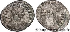 Roman coins AURELIAN Type : Antoninien  Date : fin 271 - automne 272  Date : 271 - 272  Mint name / Town : Atelier balkanique indéterminé  Metal : billon  Millesimal fineness : 50  ‰ Diameter : 22  mm
