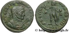 Roman coins CONSTANTINE I THE GREAT Type : Follis ou nummus  Date : 315  Mint name / Town : Arles  Metal : copper  Diameter : 21  mm Orientation dies : 12  h. Weight : 3,34  g. Rarity : R3  Officine :