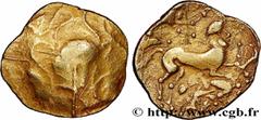 Celtic coins VENETI (Area of Vannes) Type : Statère d’or  Date : IIe siècle avant J.-C.  Mint name / Town : Vannes (56)  Metal : gold  Diameter : 20  mm Orientation dies : 1  h. Weight : 7,47  g. Rari
