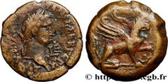 Provincial Coins DOMITIANUS Type : Obole  Date : an 11  Mint name / Town : Alexandrie, Égypte  Metal : copper  Diameter : 18  mm Orientation dies : 12  h. Weight : 4,56  g. Rarity : R2  Obverse descri