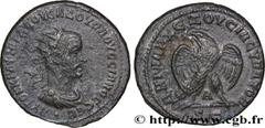 Provincial Coins VOLUSIAN Type : Tétradrachme syro-phénicien  Date : 252  Mint name / Town : Antioche, Syrie, Séleucie et Piérie  Metal : billon  Diameter : 26  mm Orientation dies : 11  h. Weight : 1