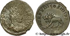 Roman coins DIOCLETIAN Type : Aurelianus  Date : début 293 - 1/03/293  Mint name / Town : Lyon  Metal : billon  Millesimal fineness : 50  ‰ Diameter : 23  mm Orientation dies : 7  h. Weight : 3,60  g.