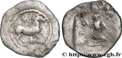 Greek Coins THESSALY - LARISSA Type : Obole  Date : c. 420-400 AC.  Mint name / Town : Larissa, Thessalie  Metal : silver  Diameter : 12,5  mm Orientation dies : 6  h. Weight : 0,87  g. Rarity : R2  O