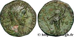Roman coins COMMODUS Type : Sesterce  Date : mars -juillet  Date : 183  Mint name / Town : Rome  Metal : copper  Diameter : 29  mm Orientation dies : 12  h. Weight : 22,64  g. Rarity : R1  Obverse leg