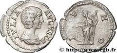 Roman coins JULIA DOMNA Type : Denier  Date : 209  Mint name / Town : Rome  Metal : silver  Millesimal fineness : 550  ‰ Diameter : 18,5  mm Orientation dies : 6  h. Weight : 2,68  g. Officine : 6e  O