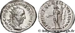 Roman coins TRAJAN DECIUS Type : Antoninien  Date : 250  Mint name / Town : Rome  Metal : billon  Millesimal fineness : 400  ‰ Diameter : 20,5  mm Orientation dies : 6  h. Weight : 4,37  g. Officine :