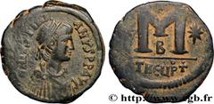 Byzantine coins JUSTINIAN I Type : Follis  Date : 528-532  Mint name / Town : Theoupolis (Antioche)  Metal : copper  Diameter : 31  mm Orientation dies : 6  h. Weight : 14,26  g. Rarity : R1  Officine