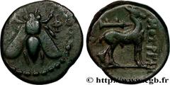 Greek Coins IONIA - EPHESUS Type : Demi-unité  Date : c. 350-295 AC.  Mint name / Town : Éphèse, Ionie  Metal : copper  Diameter : 16,5  mm Orientation dies : 12  h. Weight : 2,90  g. Rarity : R1  Obv