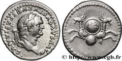 Roman coins DIVUS VESPASIAN Type : Denier  Date : 80  Mint name / Town : Rome  Metal : silver  Millesimal fineness : 900  ‰ Diameter : 18,5  mm Orientation dies : 6  h. Weight : 3,46  g. Rarity : R1  