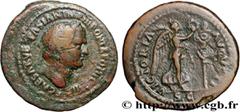 Roman coins TITUS Type : As  Date : 72-73  Mint name / Town : Rome  Metal : bronze  Diameter : 28,5  mm Orientation dies : 6  h. Weight : 11,39  g. Rarity : R3  Obverse legend : T CAESAR VESPASIAN IMP