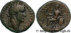 Roman coins ANTONINUS PIUS Type : Sesterce  Date : 146  Mint name / Town : Rome  Metal : bronze  Diameter : 29  mm Orientation dies : 12  h. Weight : 25,79  g. Rarity : R3  Officine : 2e  Obverse lege