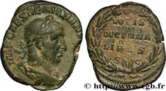 Roman coins AEMILIANUS Type : Sesterce  Date : août - octobre  Date : 253  Mint name / Town : Rome  Metal : copper  Diameter : 29  mm Orientation dies : 6  h. Weight : 17,04  g. Rarity : R1  Obverse l