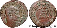 Roman coins MAXENTIUS Type : Follis ou nummus  Date : 309-312  Mint name / Town : Ostie  Metal : copper  Diameter : 24,5  mm Orientation dies : 11  h. Weight : 5,77  g. Rarity : R1  Officine : 3e  Obv