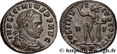 Roman coins LICINIUS I Type : Follis ou nummus  Date : 314  Mint name / Town : Rome  Metal : copper  Diameter : 19,5  mm Orientation dies : 6  h. Weight : 4,56  g. Rarity : R1  Officine : 4e  Obverse 