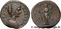 Roman coins JULIA DOMNA Type : Sesterce  Date : 198  Mint name / Town : Rome  Metal : copper  Diameter : 30  mm Orientation dies : 12  h. Weight : 21,17  g. Rarity : R1  Officine : 3e  Obverse legend 