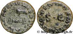 Roman coins CLAUDIUS Type : Quadrans  Date : 41  Mint name / Town : Rome  Metal : copper  Diameter : 14,5  mm Orientation dies : 7  h. Weight : 2,15  g. Obverse legend : TI CLAVDIVS CAESAR AVG  Obvers