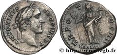 Roman coins ANTONINUS PIUS Type : Denier  Date : 145  Mint name / Town : Rome  Metal : silver  Millesimal fineness : 850  ‰ Diameter : 17,5  mm Orientation dies : 7  h. Weight : 2,77  g. Rarity : R1  