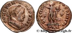 Roman coins CONSTANTINE I THE GREAT Type : Follis ou nummus  Date : 312  Mint name / Town : Lyon  Metal : copper  Diameter : 22  mm Orientation dies : 12  h. Weight : 3,31  g. Obverse legend : CONSTAN