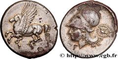 Greek Coins CORINTHIA - CORINTH Type : Statère  Date : c. 330 AC.  Mint name / Town : Corinthe, Corinthie  Metal : silver  Diameter : 21,5  mm Orientation dies : 6  h. Weight : 8,49  g. Rarity : R1  O