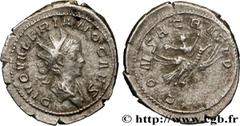 Roman coins VALERIAN II Type : Antoninien  Date : 259-260  Mint name / Town : Trèves  Metal : billon  Millesimal fineness : 250  ‰ Diameter : 25  mm Orientation dies : 6  h. Weight : 4,99  g. Obverse 
