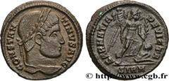 Roman coins CONSTANTINE I THE GREAT Type : Centenionalis ou nummus  Date : 324  Mint name / Town : Sirmium  Metal : copper  Diameter : 19  mm Orientation dies : 7  h. Weight : 2,96  g. Rarity : R1  Ob