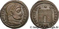 Roman coins CONSTANTINE I THE GREAT Type : Centenionalis ou nummus  Date : 328-329  Mint name / Town : Siscia  Metal : copper  Diameter : 19  mm Orientation dies : 12  h. Weight : 2,62  g. Officine : 