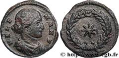 Roman coins HELENA Type : Centenionalis ou nummus  Date : 319  Mint name / Town : Thessalonique  Metal : copper  Diameter : 18,5  mm Orientation dies : 12  h. Weight : 3,11  g. Rarity : R3  Officine :