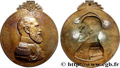 Medals RUSSIA - ALEXANDER III Type : Plaque, Hommage à Alexandre III, Kronstadt  Date : 1894  Metal : alloy  Diameter : 242  mm Engraver : BARGAS Armand  Weight : 883,67  g. Edge : lisse  Puncheon : s