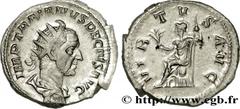 TRAJAN DECIUS Antoninien 249 Rome R1 billon (21,5mm, 3,46g, 12h) Obverse : IMP TRAIANVS DECIVS AVG Buste radié, drapé et cuirassé de Trajan Dèce à droite, vu de trois quarts en arrière (A*2) Reverse :