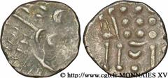 BRETAGNE - DUROTRIGES(Ier siècle avant J.-C. - Ier siècle après J.-C) Statère de billon, “Durotrigan E” N° v15_1392    Date : c. 60 AC. - 20 AD. Métal : billon Diamètre : 17,5mm Axe des coins : 2h. Po