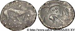 ICENI - ICENIENS(Ier siècle avant J.-C.) Quart de statère en argent au sanglier N° v15_1405    Date : c. 35-25 AC. Métal : argent Diamètre : 12,5mm Axe des coins : 6h. Poids : 1,16g. Degré de rareté :
