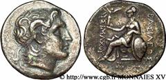 ROYAUME DE THRACE - LYSIMAQUE(323-301-281 avant J.-C.)Monnayage au nom et au type de Lysimaque(297-281 avant J.-C.) Tétradrachme N° v15_1510    Date : 287/6-281/0 AC. Nom de l'atelier : Macédoine, Pel