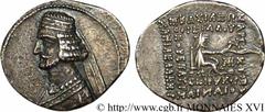 ROYAUME PARTHE - PHRAATES III(70-57 avant J.-C.) Drachme N° v16_0091    Nom de l'atelier : Mithridatkart Métal : argent Diamètre : 19mm Axe des coins : 12h. Poids : 3,52g. Degré de rareté : R1 Etat de