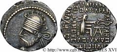 ROYAUME PARTHE - PACORUS II(77-105) Drachme N° v16_0112    Nom de l'atelier : Ecbatane Métal : argent Diamètre : 19,5mm Axe des coins : 12h. Poids : 3,76g. Degré de rareté : R1 Etat de conservation : 