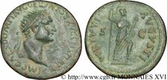 DOMITIEN(12/69-18/09/96)Titus Flavius Domitianus Auguste(13/09/81-18/09/96) Dupondius, (MB, ئ 28) N° v16_0514    Date : 90 Nom de l'atelier : Rome Métal : bronze Diamètre : 28mm Axe des coins : 6h. Po