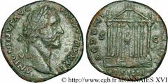 ANTONIN LE PIEUX(25/02/138-7/03/161)Titus Aurelius Fulvus Boionius Arrius AntoninusAuguste(10/07/138-7/03/161) Sesterce, (GB, ئ 32) N° v16_0533    Date : 159 Nom de l'atelier : Rome Métal : bronze Dia